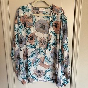 Everly Floral Kimono